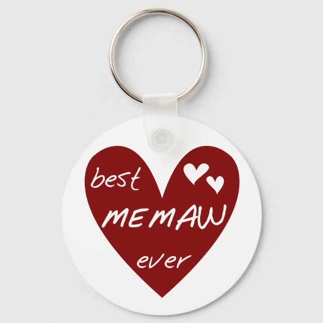 Porte-clés Les meilleurs T-shirts et cadeaux de Memaw de (Recto)