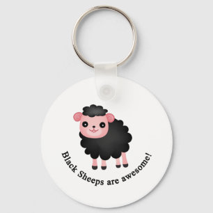 Porte-clés Les moutons noirs sont géniaux