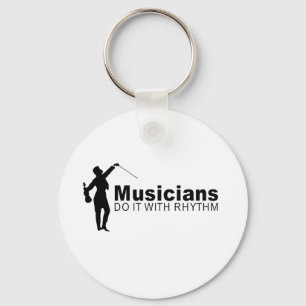 Porte-clés les musiciens le font au rythme