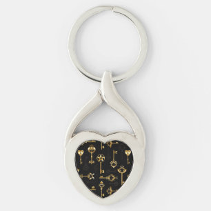 Porte-clés Les Patters de Seamless avec Golden Keys