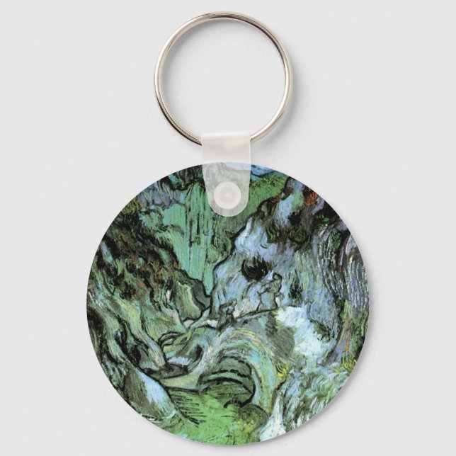 Porte-clés Les Peiroulets Ravine par Vincent van Gogh (Recto)