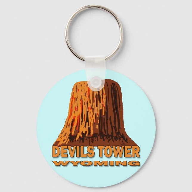 PORTE-CLÉS LES PÉRILS TOUR WYOMING (Recto)