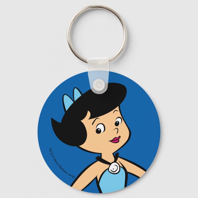 Porte-clés Les Pierrafeu | Betty Rubble (Recto)