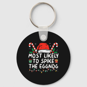 Porte-clés Les Plus Susceptibles D'Araigner La Famille Eggnog