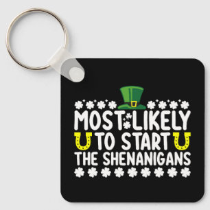 Porte-clés Les Plus Susceptibles De Démarrer Le St patrick Sh