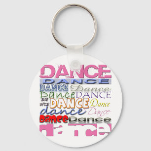 Porte-clés Les produits du danseur de danse
