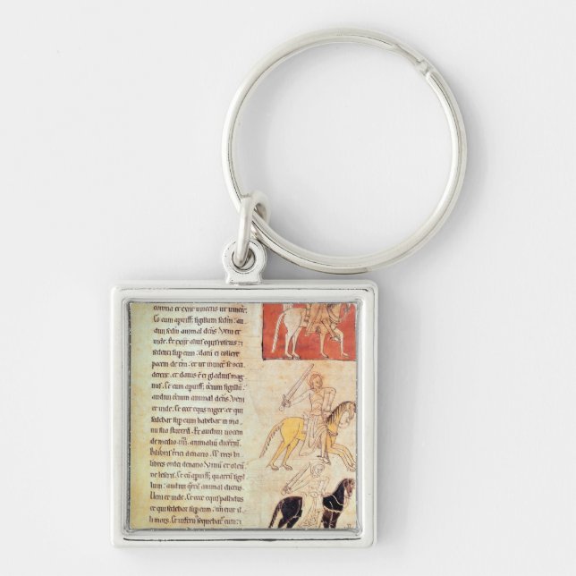 Porte-clés Les quatre cavaliers de l'apocalypse (Devant)