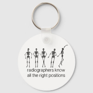Porte-clés Les Radiographes Connaissent Tous Les Positions Ap