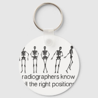 Porte-clés Les Radiographes Connaissent Tous Les Positions Ap
