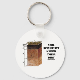 Porte-clés Les Scientifiques Du Sol Connaissent Leur Sale