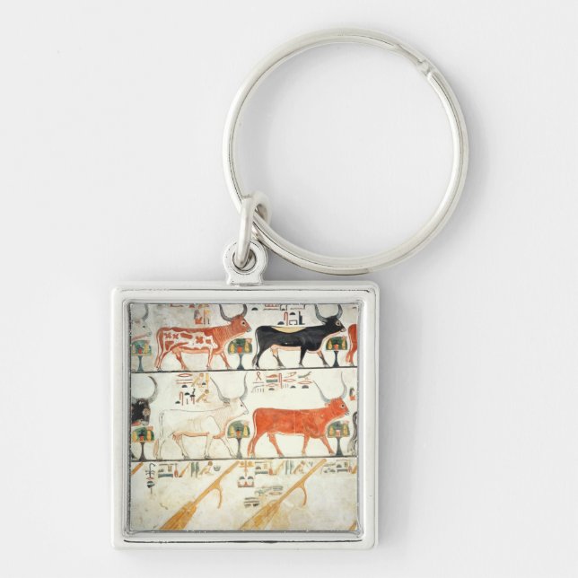 Porte-clés Les sept vaches célestes et le taureau sacré (Devant)