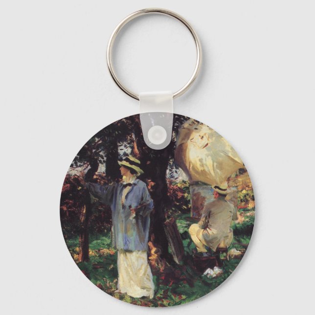 Porte-clés Les Sketchers de John Singer Sargent (Recto)