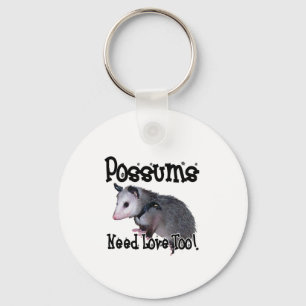 Porte-clés Les Sommes Possum ont aussi besoin d'amour