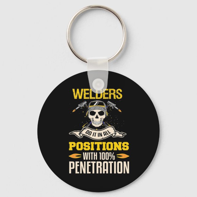 Porte-clés Les Soudeurs Le Font En Toute Position (Recto)
