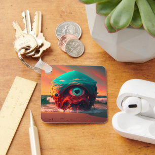 Porte-clés Les yeux sanglants