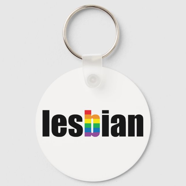 Porte-clés Lesbian Pride Porte - clé (Recto)