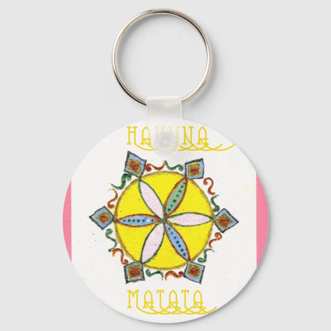 Porte-clés L'étoile à la fabrication de Hakuna Matata (Recto)
