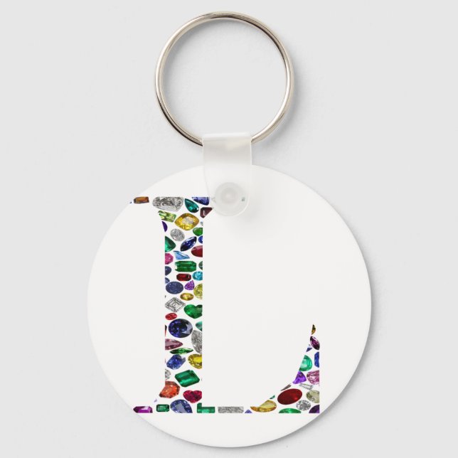 Porte-clés Letter L monogram (Recto)