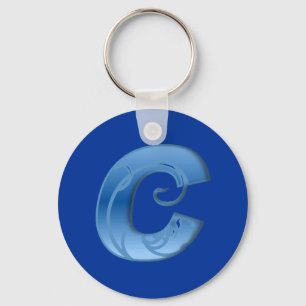 Porte-clés Lettre C