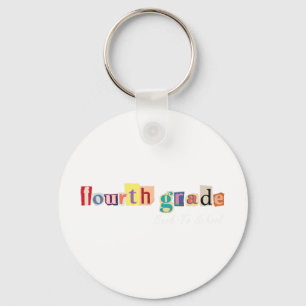 Porte-clés Lettre de mégazine pour les enseignants de quatriè