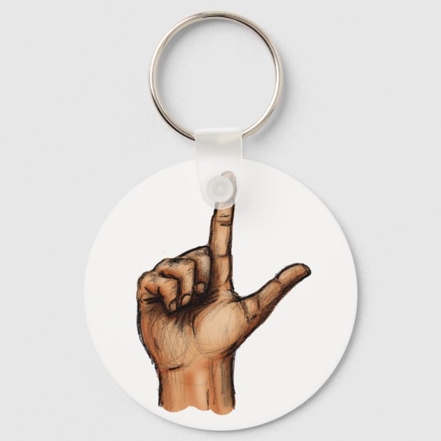 Porte-clés Lettre L (Recto)