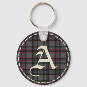 Porte-clés Lettre monogramme A Porte - clé