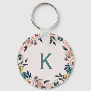 Porte-clés LETTRE MONOGRAPHIQUE PERSONNALISÉE Dames CHIQUES 
