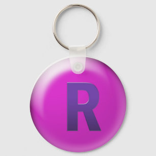 Porte-clés Lettre R