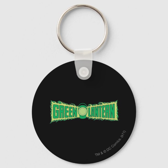 Porte-clés Lettres de lanterne verte 1 (Recto)