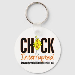 Porte-clés Leucémie Chick Interrompu