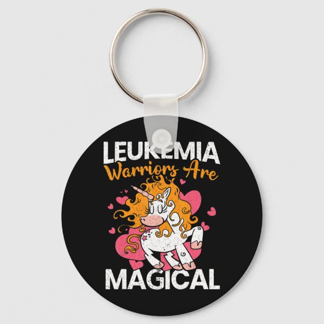Porte-clés Leukemia Warriors (Recto)