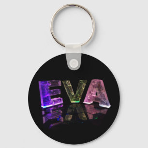 Porte-clés L'Eva nommée dans 3D s'allume (la photographie)
