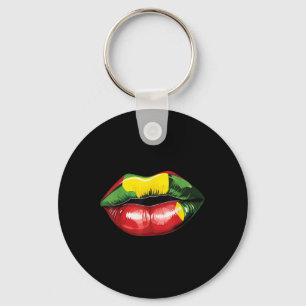 Porte-clés Lèvres Rasta Reggae Musique Rasta Rastafari Racine