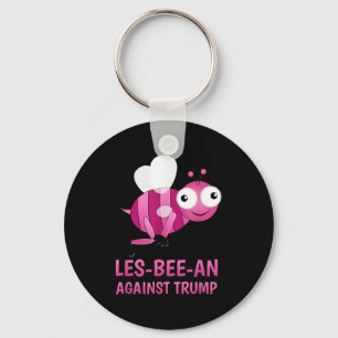 Porte-clés Lgbt contre Donald Trump Gay pride Les-bee-an cont