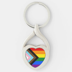 Porte-clés LGBTQ & Pride - Porte - clé d'indicateur de progre