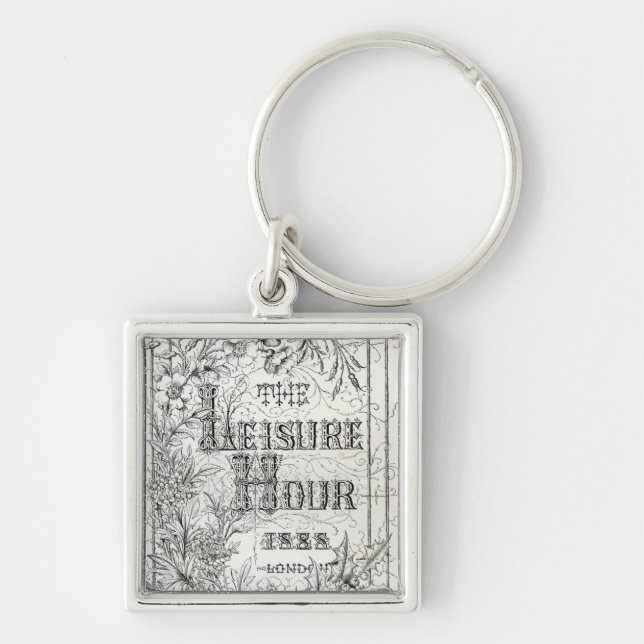 Porte-clés L'heure de loisirs, Londres, 1888 (Devant)
