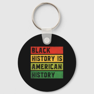 Porte-clés L'histoire noire est l'histoire américaine Bhm Afr