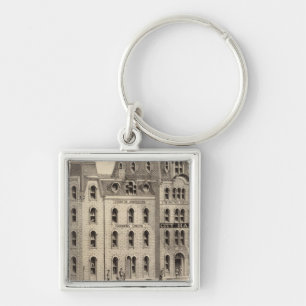 Porte-clés L'Hôtel de Ville de Minneapolis, Minnesota