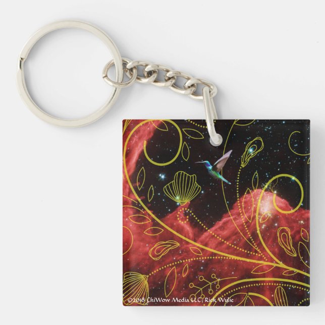 Porte-clés Liberté - Colibri (Devant)