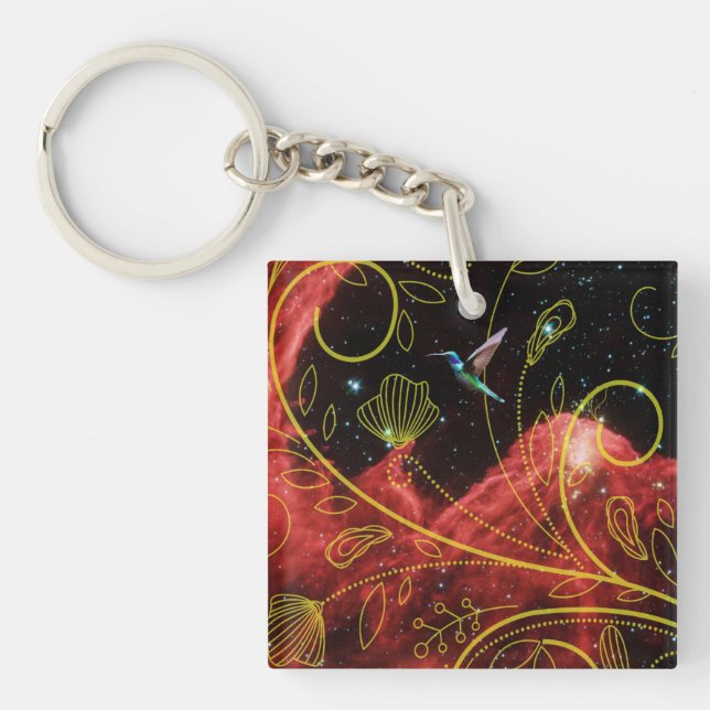 Porte-clés Liberté - Colibri (Devant)