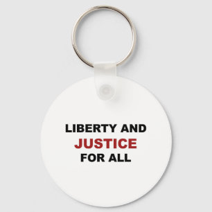 Porte-clés Liberté et JUSTICE pour tous