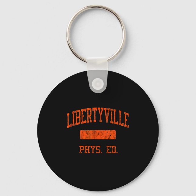 Porte-clés Libertyville High School Hs Libertyville Il Phys E (Recto)