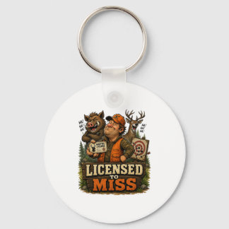 Porte-clés Licensed To Miss