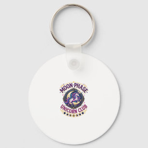 Porte-clés Licorne Phase Lunaire Licorne Club Commercial T-Sh