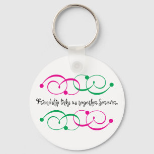 Porte-clés Liens d'amitié
