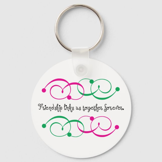 Porte-clés Liens d'amitié (Recto)
