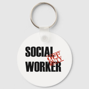 PORTE-CLÉS LIEU DE TRAVAIL SOCIAL HORS SERVICE