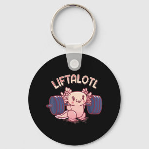 Porte-clés Liftalotl Lifting Axolotl Weightlifting Gym Workou