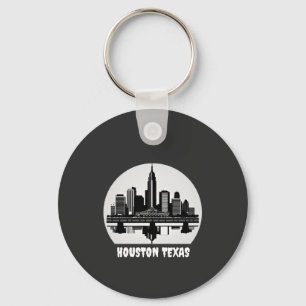 Porte-clés Ligne aérienne Houston personnalisée
