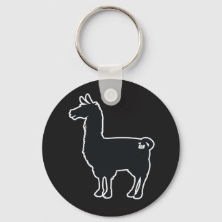 Porte-clés Ligne blanche Porte - clé Llama